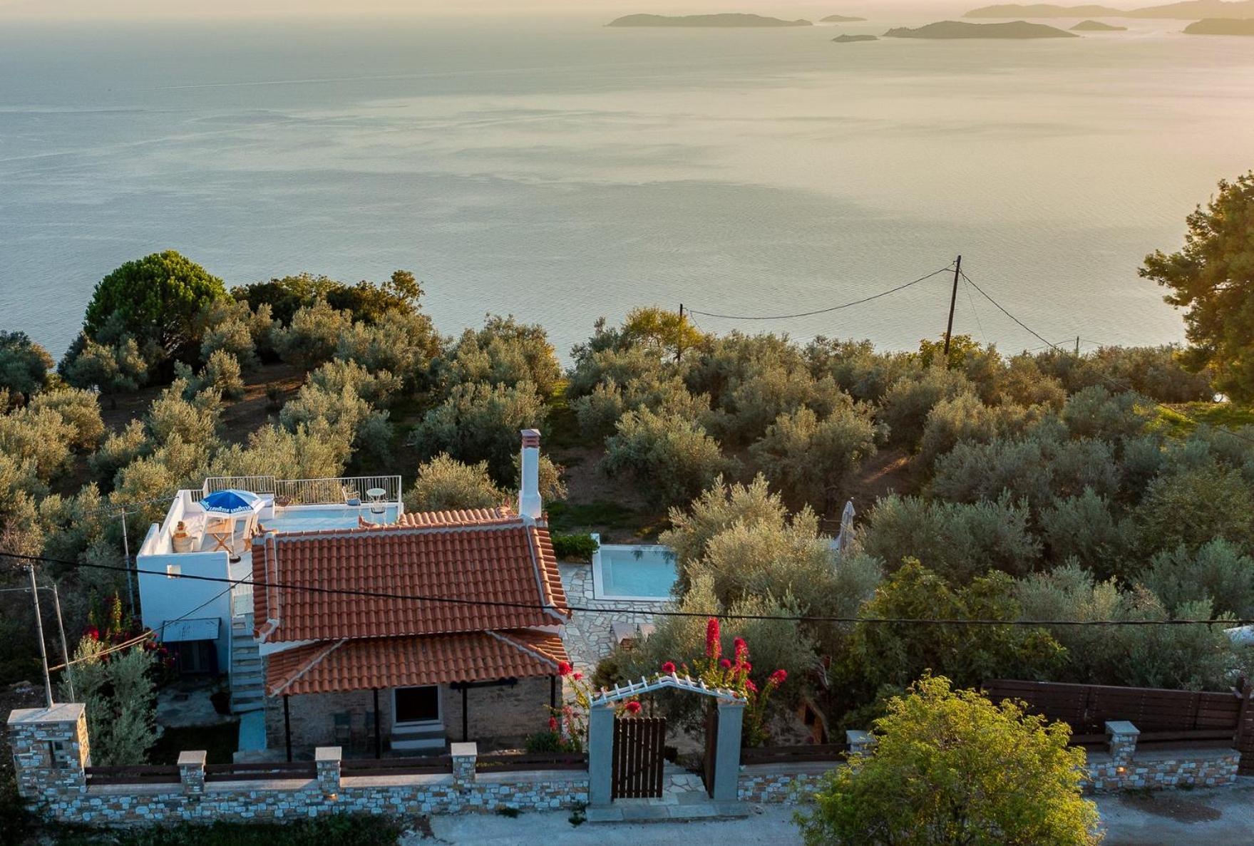 Villa Marouda Glossa Exterior foto